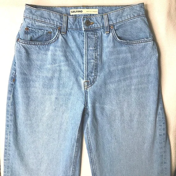 GRLFRND Premium Denim ‘Brooklyn High Rise Straight’ Jeans Women’s Size (27) - Picture 6 of 11